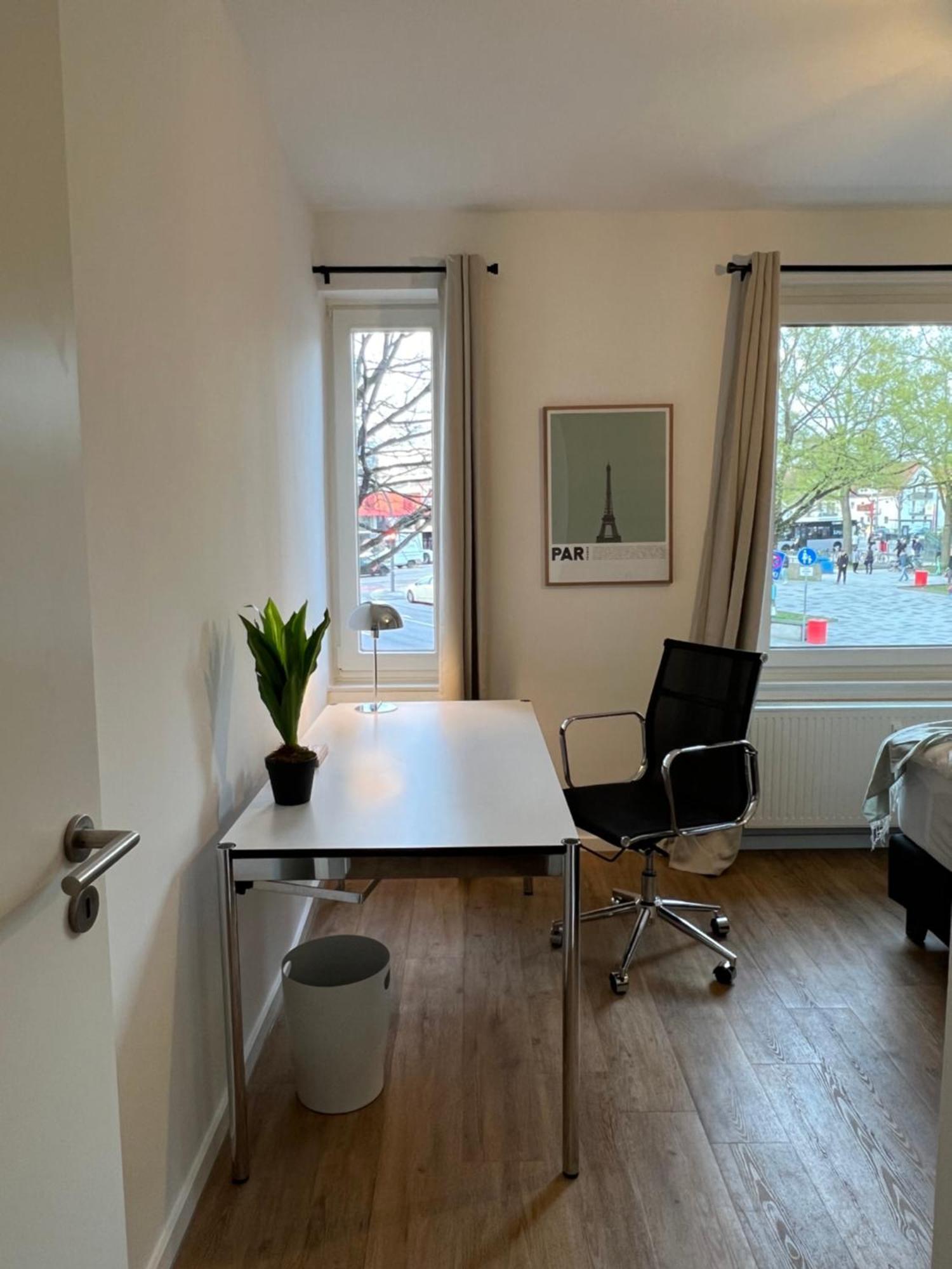 Business Apartment Kranich: 3 Zimmer, Top Infrastrukturlage Hh Langenhorn, Naehe Airport 함브루크 외부 사진